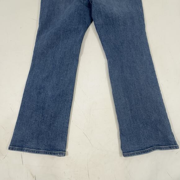 Madewell Curvy Kick Out Jeans Women's 28 Medium Wash Blue Stretch Denim Bootcut - Picture 4 of 11